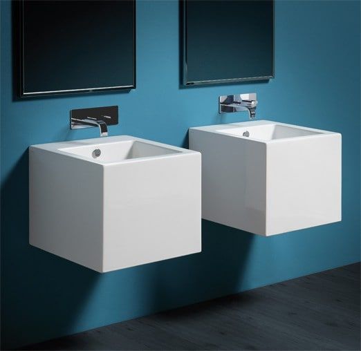 Simas Frozen lavabo 50 cm sospeso FZ13