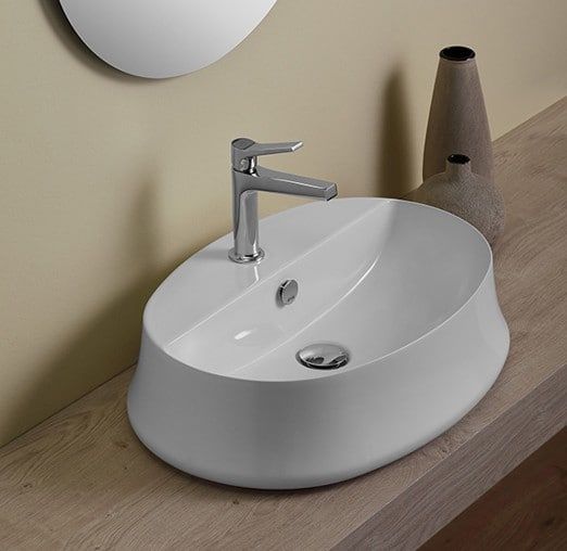 Simas Sharp lavabo d'appoggio