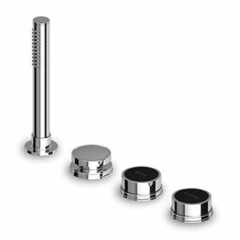 Zucchetti Savoir Rubinetto bordo vasca da bagno 4 fori ZSA484.CN, Z94177