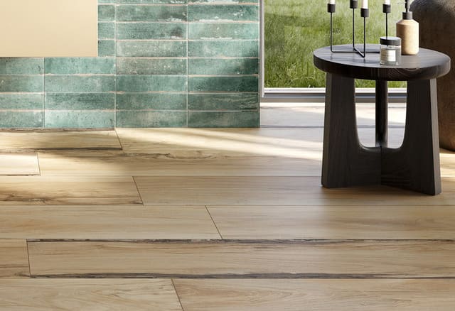 Gres porcellanato effetto legno acero