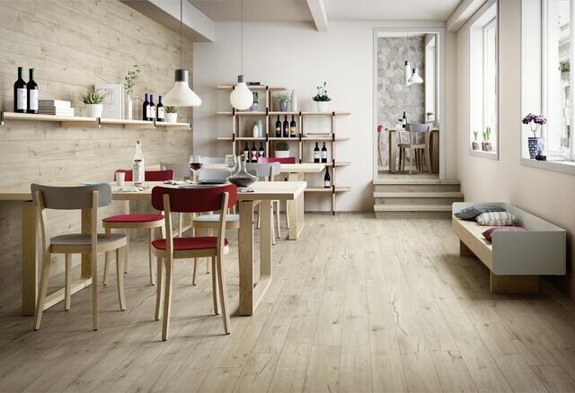 Gres porcellanato effetto legno betulla